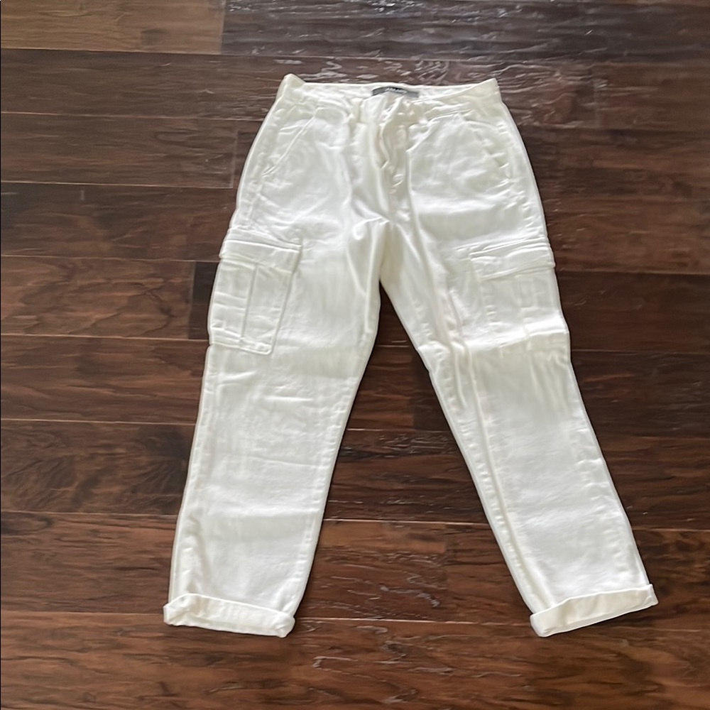 J Brand Ivory Trousers